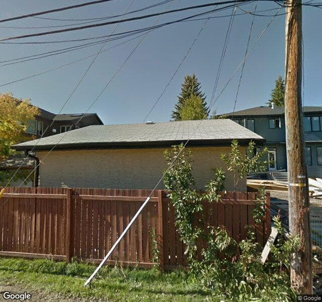 Street view of 4320 2 Street NW, Calgary