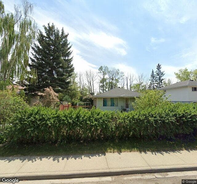 Street view of 6360 Bowmont Crescent NW, Calgary