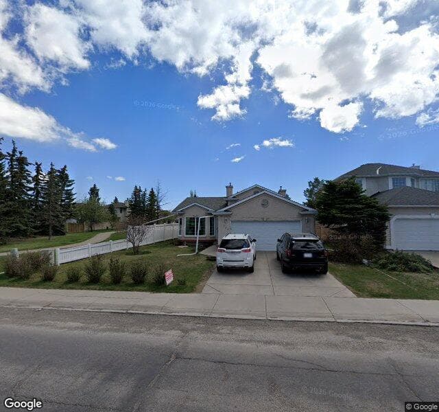 Street view of 249 Hawkstone Drive NW, Calgary