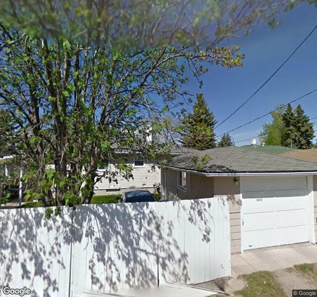 Street view of 4016 45 Street SW, Calgary