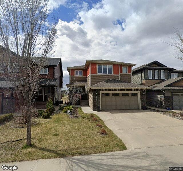 Street view of 8616 218 Street NW, Edmonton