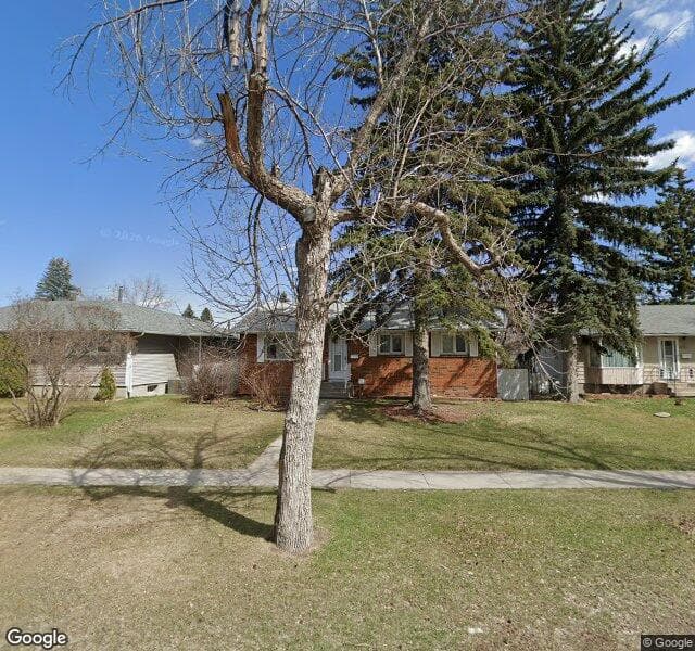 Street view of 8844 Fairmount Drive SE, Calgary