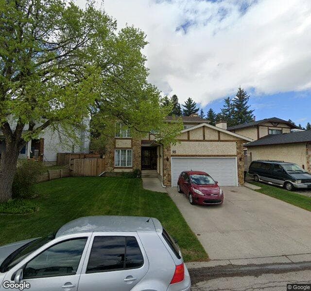Street view of 35 Millside Way SW, Calgary