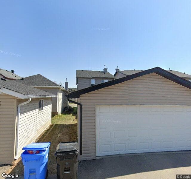 Street view of 9227 Saddlebrook Drive NE, Calgary