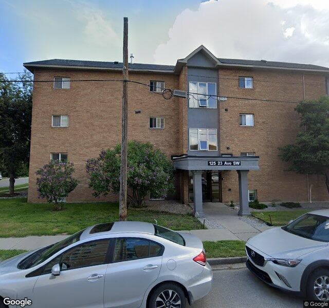 Street view of 2-125 23 Avenue SW, Calgary