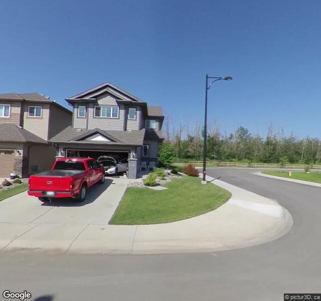 Street view of 17220 121 Street NW, Edmonton