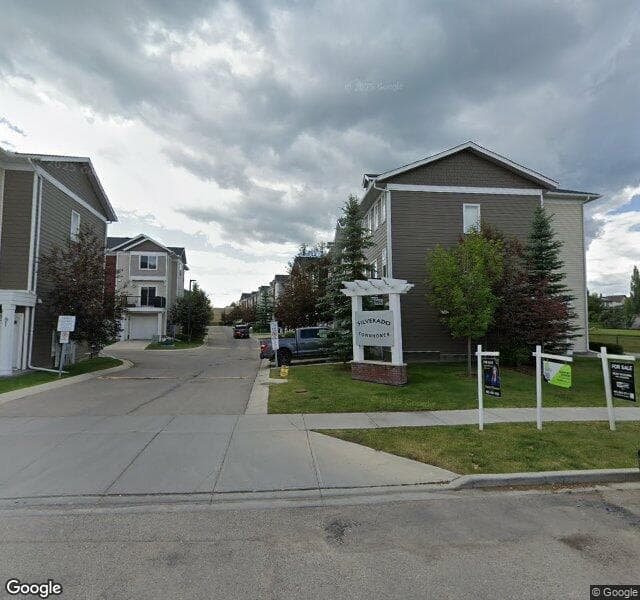 Street view of 115 Silverado Common SW, Calgary