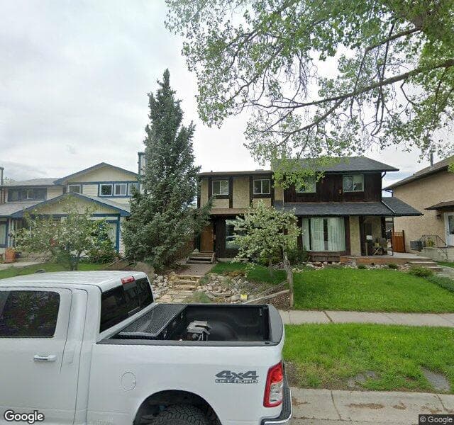 Street view of 14667 Deer Run Drive SE, Calgary