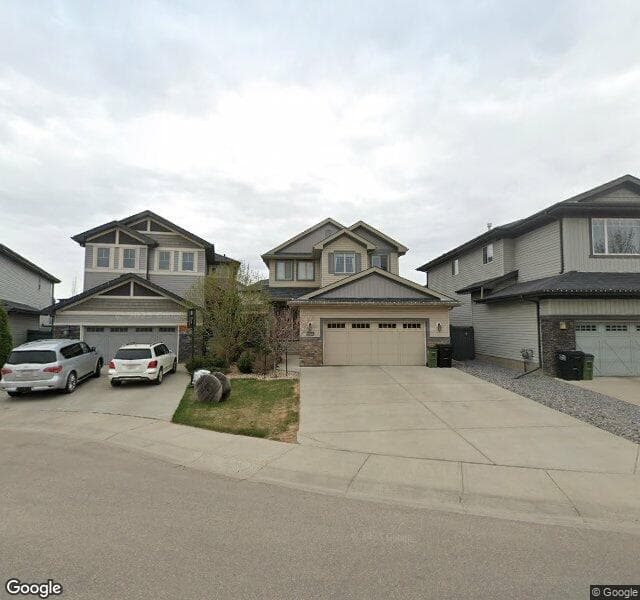 Street view of 7613 Getty Link NW, Edmonton
