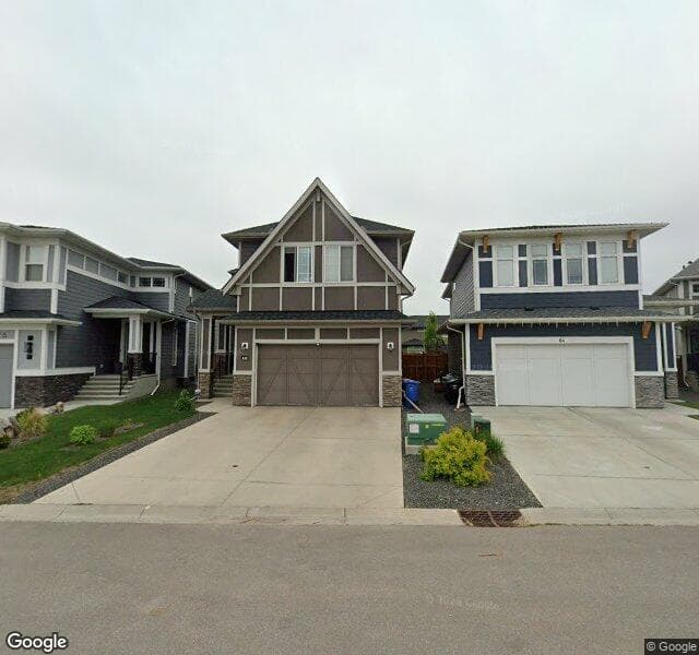Street view of 60 Cranbrook Circle SE, Calgary