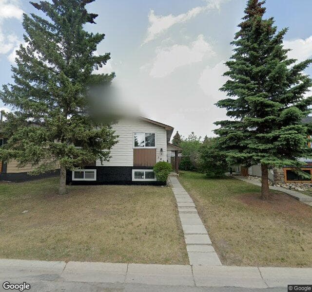 Street view of 140 Falchurch Crescent NE, Calgary