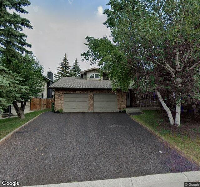 Street view of 12 Wood Willow Close SW, Calgary