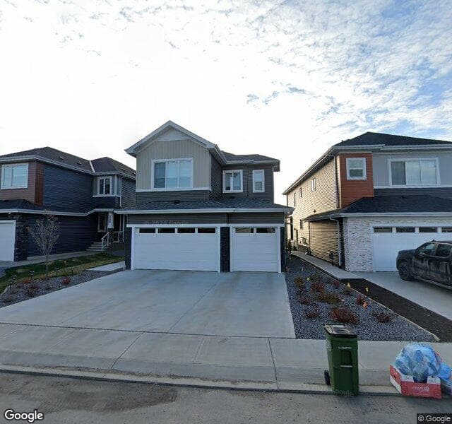 Street view of 3303 158 Street SW, Edmonton