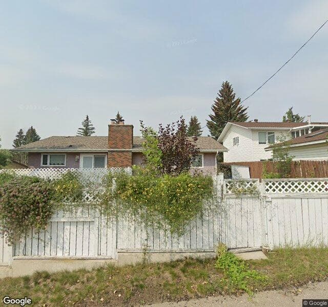 Street view of 6608 Silver Springs Crescent NW, Calgary