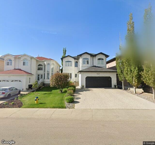 Street view of 6023 165 Avenue NW, Edmonton