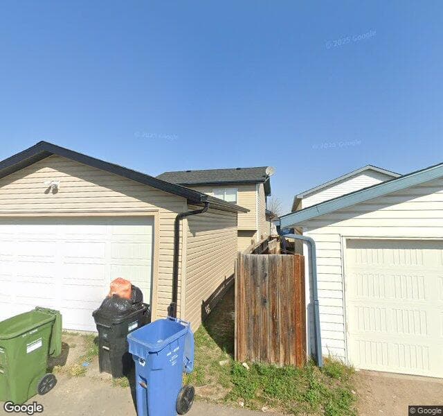 Street view of 65 Martinvalley Road NE, Calgary