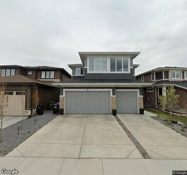 Street view of 46 Rock Lake Heights NW, Calgary