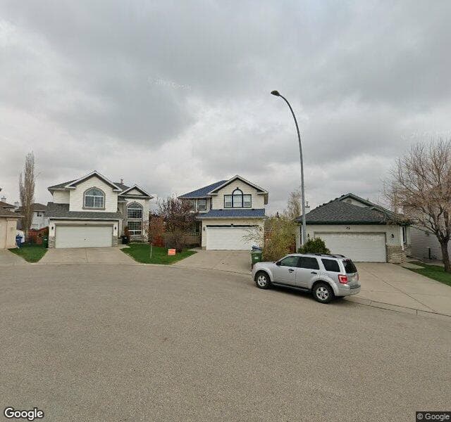 Street view of 26 Hidden Ridge Place NW, Calgary
