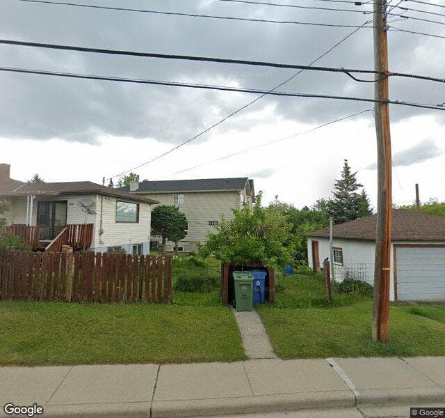Street view of 1214 Bellevue Avenue SE, Calgary