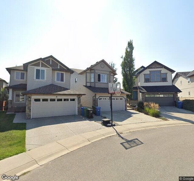 Street view of 45 Everoak Park SW, Calgary