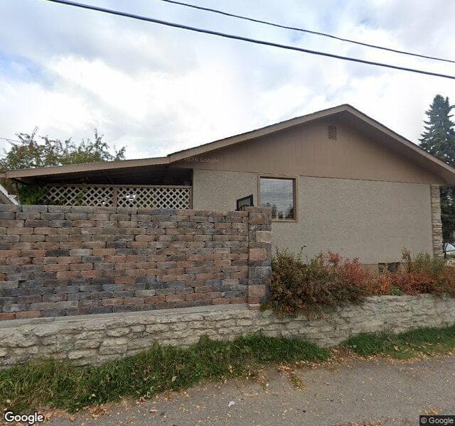 Street view of 9975 Warren Road SE, Calgary