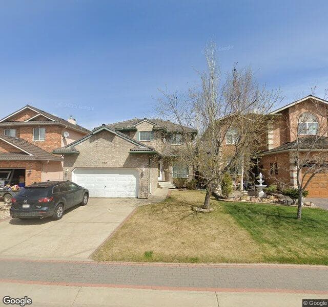 Street view of 750 Whiston Court NW, Edmonton