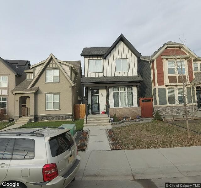 Street view of 72 Masters Link SE, Calgary