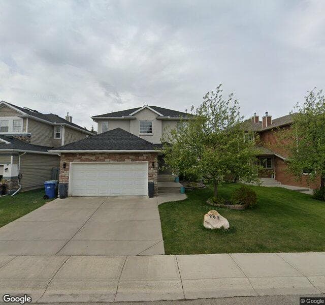 Street view of 282 Royal Abbey Court NW, Calgary