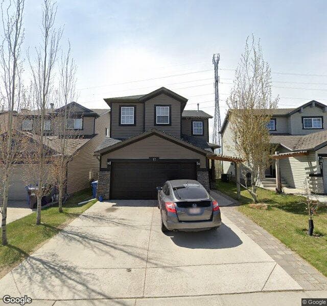Street view of 17 Tuscany Ridge Mews NW, Calgary