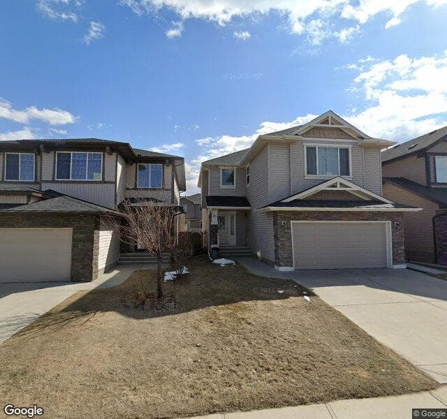 Street view of 33 Panatella Square NW, Calgary