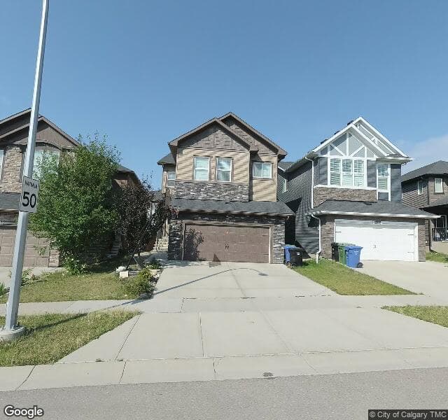 Street view of 517 Nolan Hill Boulevard NW, Calgary