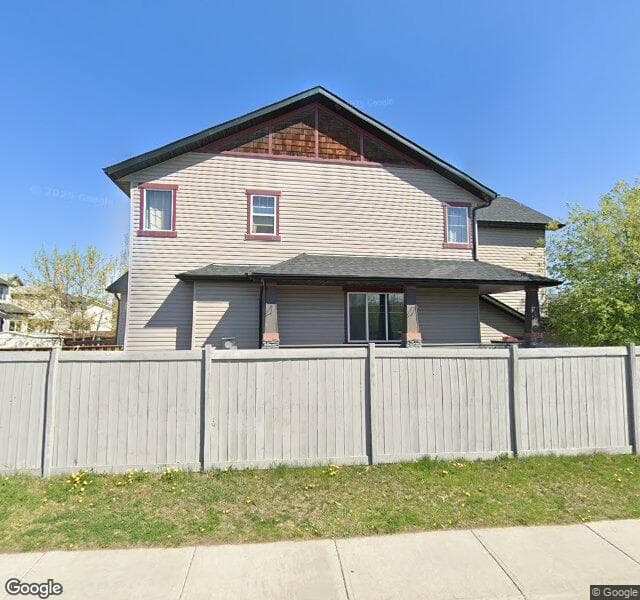 Street view of 139 Panamount Street NW, Calgary