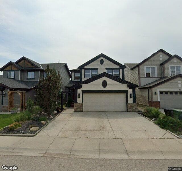 Street view of 11 Copperleaf Crescent SE, Calgary