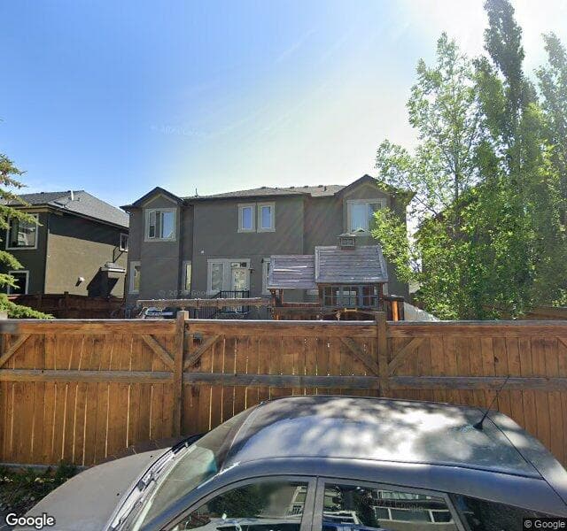 Street view of 206 Aspen Glen Place SW, Calgary