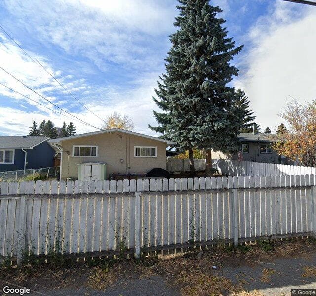 Street view of 203 Allan Crescent SE, Calgary