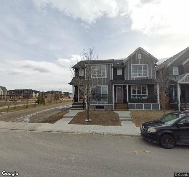 Street view of 44 Savanna Park NE, Calgary