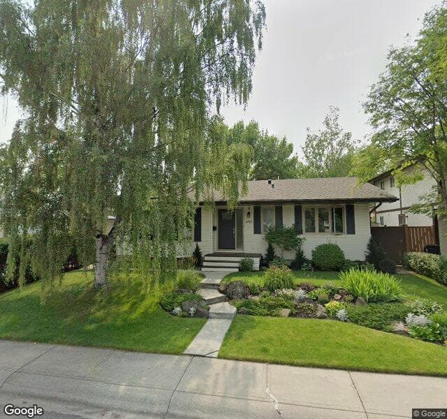 Street view of 6743 Silverdale Road NW, Calgary