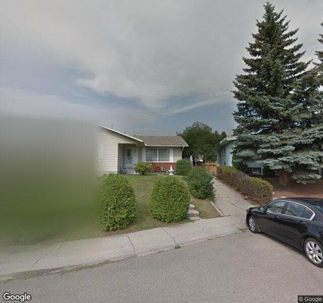 Street view of 84 Allandale Close SE, Calgary