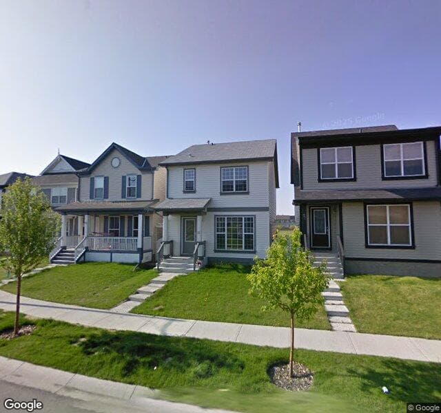 Street view of 31 Prestwick Place SE, Calgary