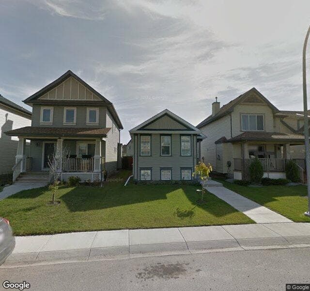 Street view of 18 Copperstone Link SE, Calgary