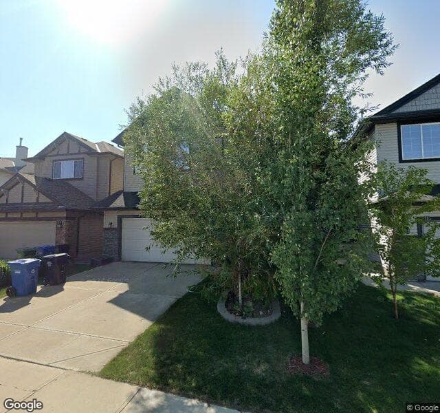 Street view of 118 Everglen Crescent SW, Calgary