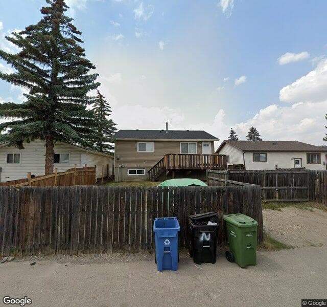 Street view of 44 Faldale Close NE, Calgary
