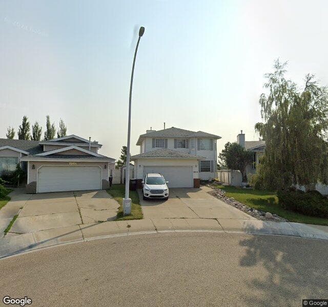 Street view of 15923 62 Street NW, Edmonton