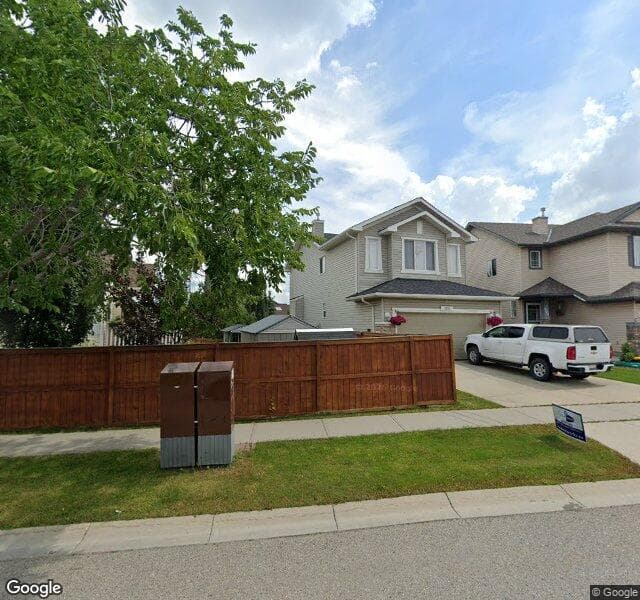 Street view of 104 Everridge Drive SW, Calgary