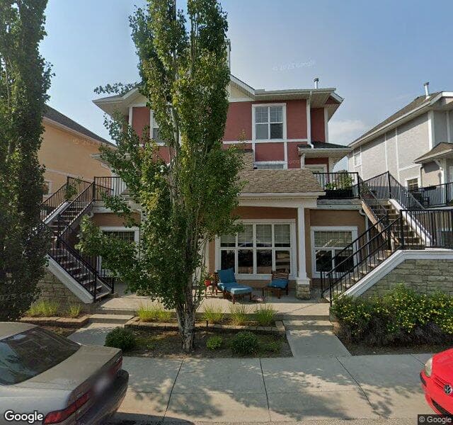 Street view of 162 W Springs Road SW, Calgary