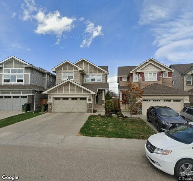 Street view of 8415 Ellis Crescent NW, Edmonton