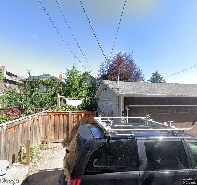 Street view of 9831 93 Avenue NW, Edmonton