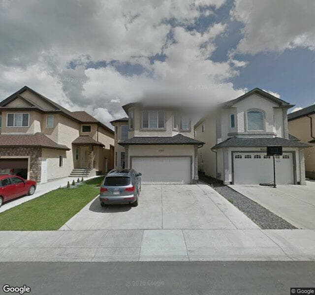 Street view of 16807 54 Street NW, Edmonton