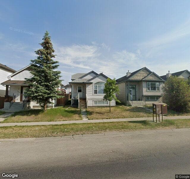 Street view of 166 Taradale Drive NE, Calgary
