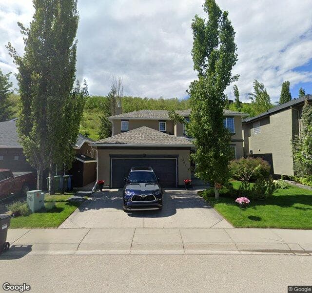 Street view of 241 Patterson Boulevard SW, Calgary